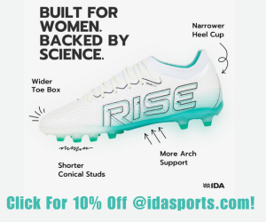 IDA soccer cleats ad